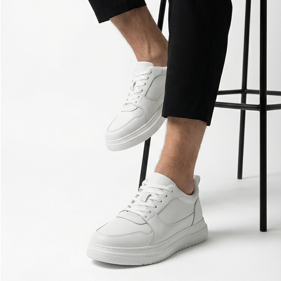 HEIGHTN Vantage sneaker on foot lifestyle shot