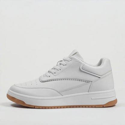 HEIGHTN Summit white sneaker three-quarter front angle